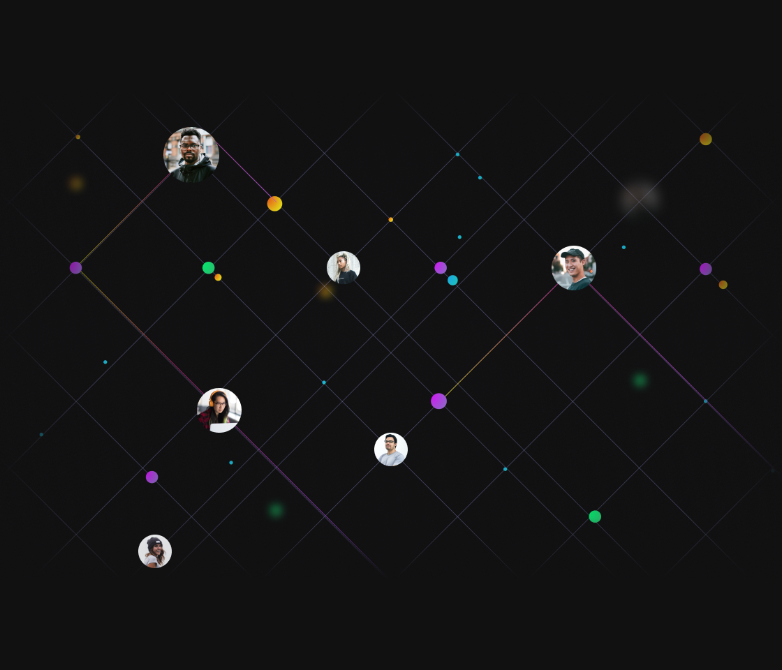 Bubbles with people inside